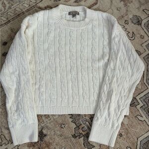 J. Crew Women's Cable Knit Sweater